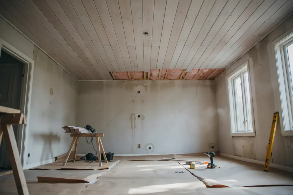 paneltak inomhus materialval underarbete och vanliga misstag vid montering