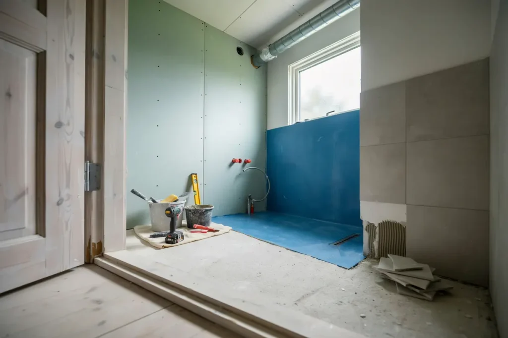 ska du renovera badrummet s planerar du t tskikt fall och ventilation r tt