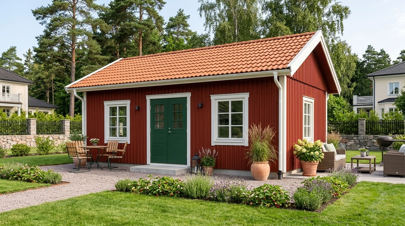 attefallstillbyggnad attefallsgarage i billdal goteborg
