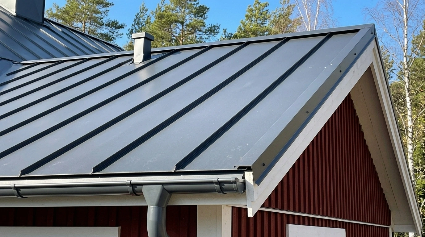 byta reparera renovera stal aluminiumtak billdal goteborg kungsbacka halland